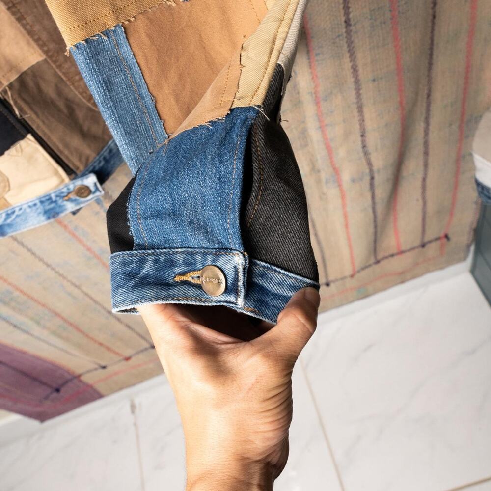 Custom patchwork carhartt chore jacket - image 7